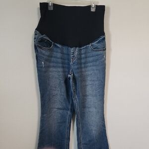 Women's Blue Maternity Jeans